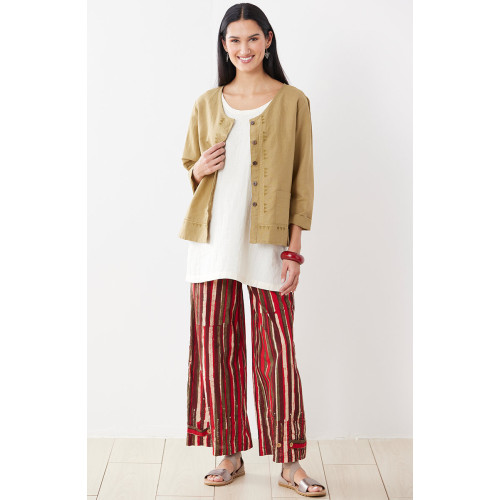 Sangli Wide-Leg Pant - Salsa Sangli Wide-Leg Pant - Salsa